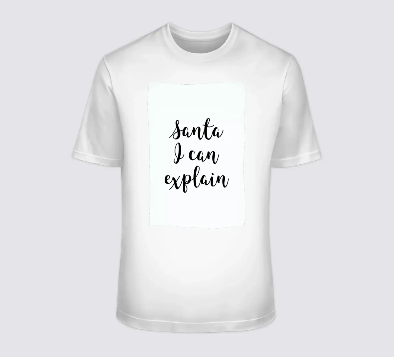 Santa I Can Explain t-shirt da Studio One