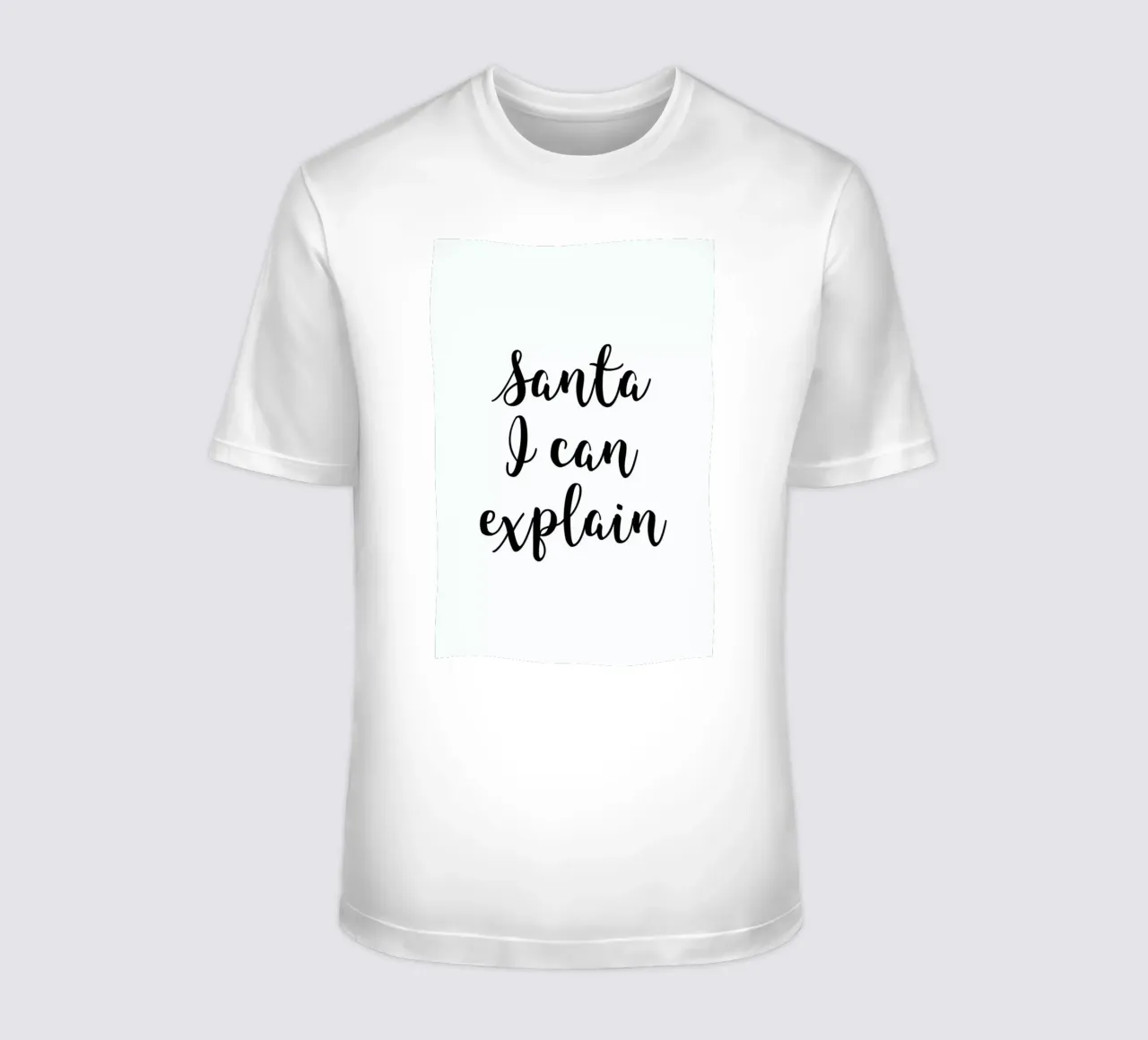 Santa I Can Explain t-shirt da Studio One