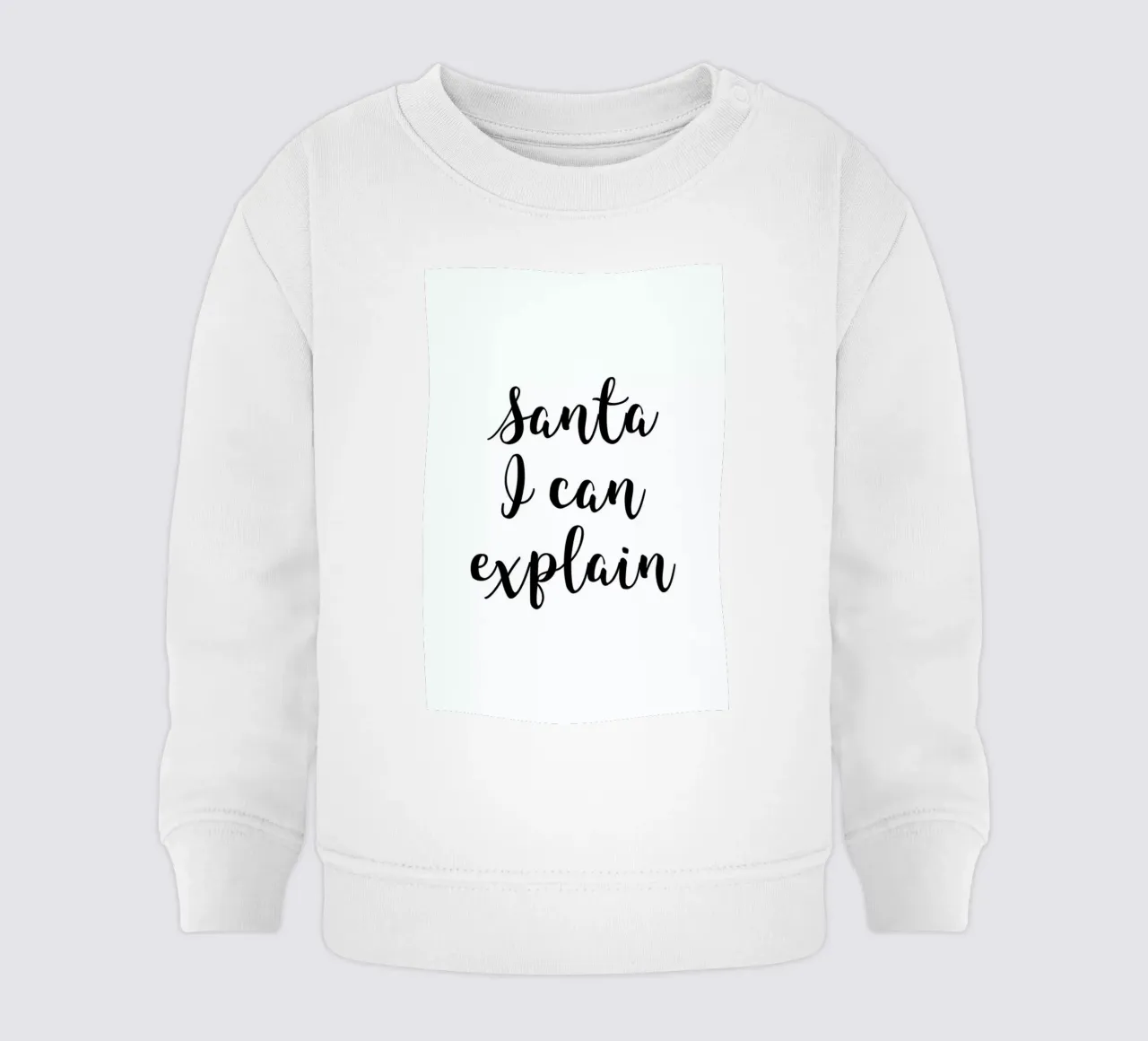 Santa I Can Explain felpa neonato da Studio One