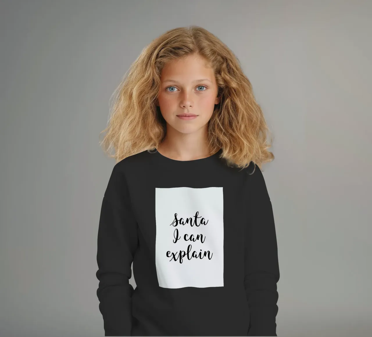 Santa I Can Explain felpa bambino da Studio One