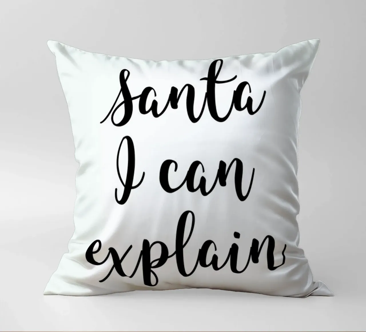 Santa I Can Explain cuscino da Studio One