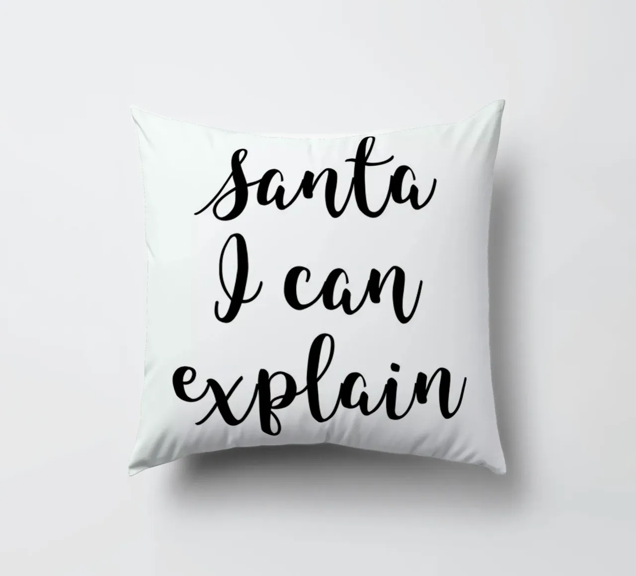Santa I Can Explain cuscino da Studio One