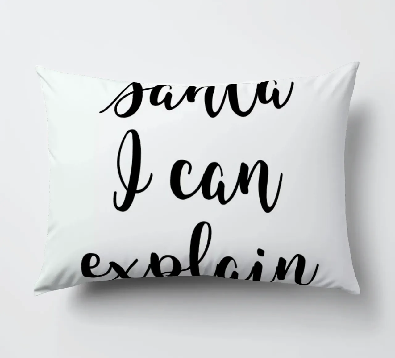 Santa I Can Explain cuscino da Studio One