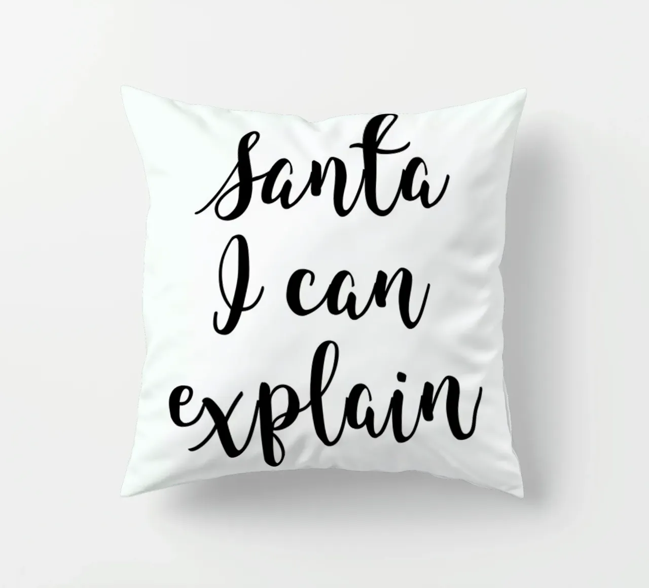 Santa I Can Explain cuscino da Studio One