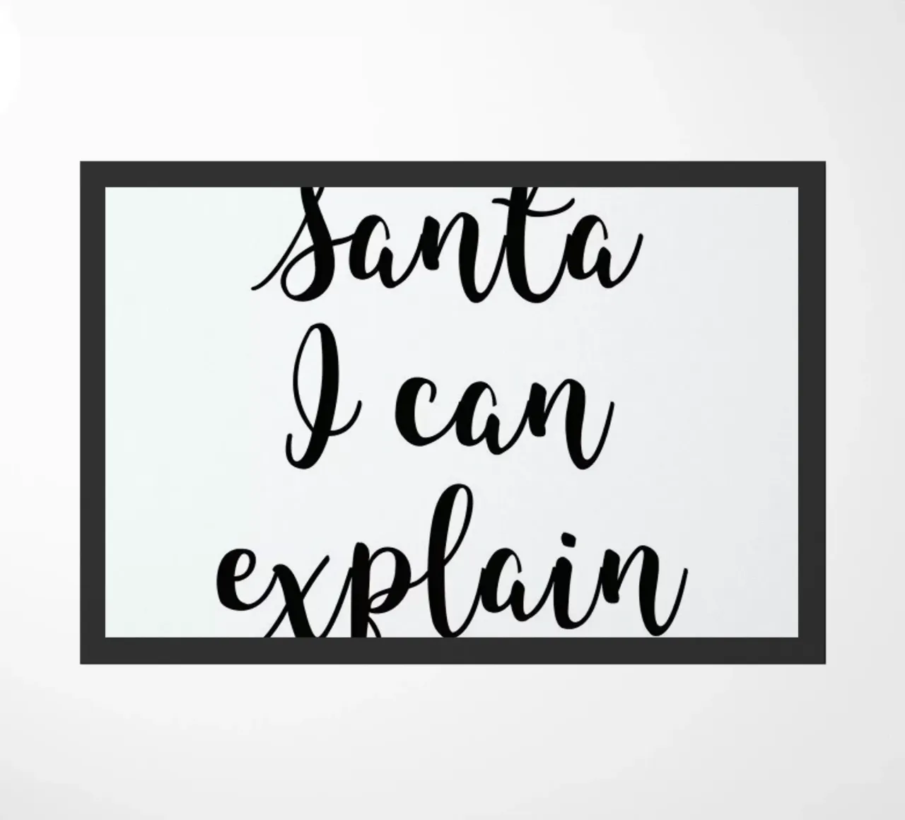 Santa I Can Explain zerbino da Studio One