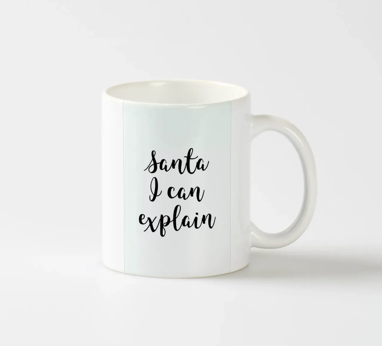 Santa I Can Explain tazza in ceramica da Studio One