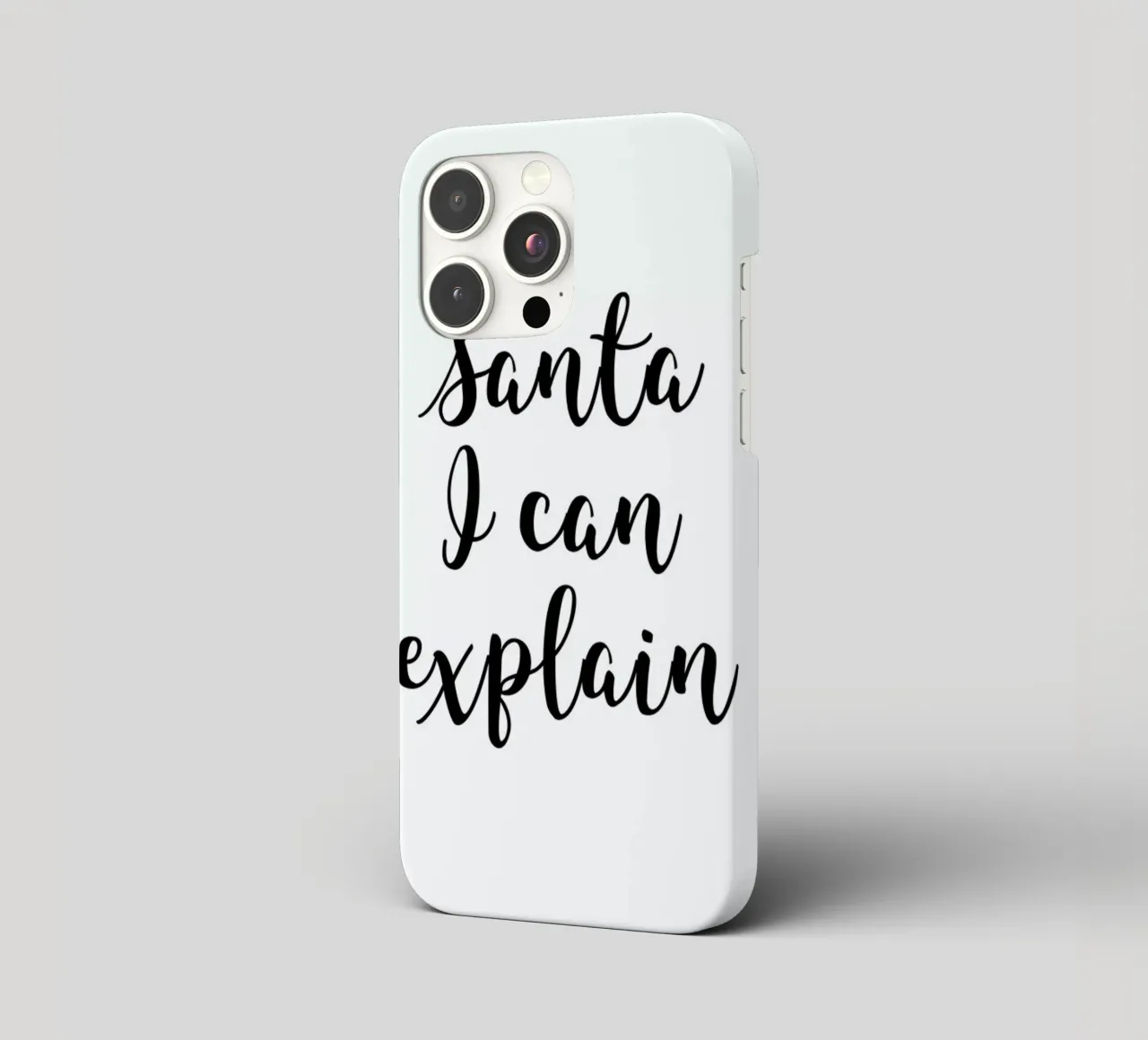 Santa I Can Explain cover iphone da Studio One