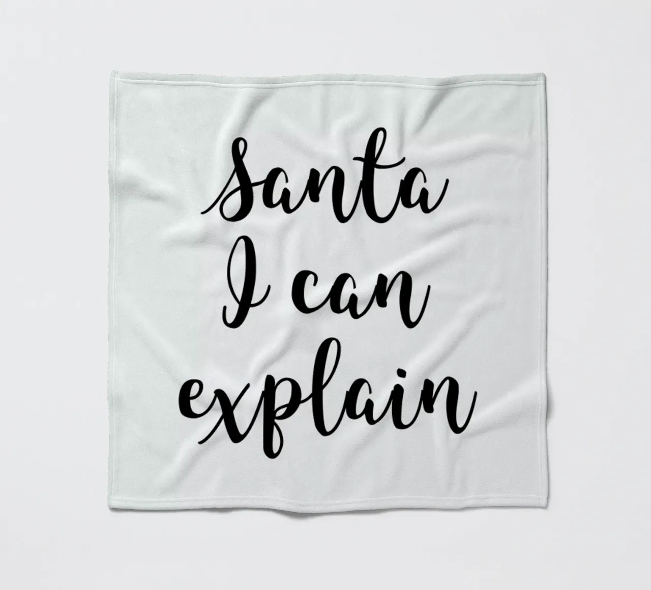 Santa I Can Explain coperta in pile da Studio One
