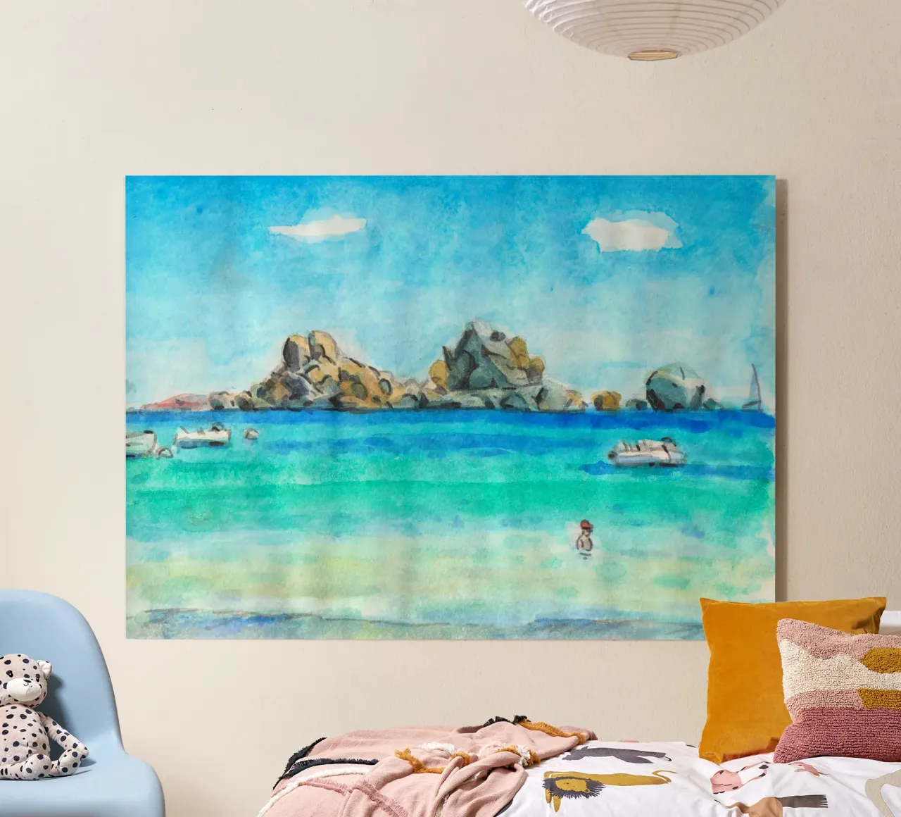 Tamaricciu beach plexiglass da C.WILL