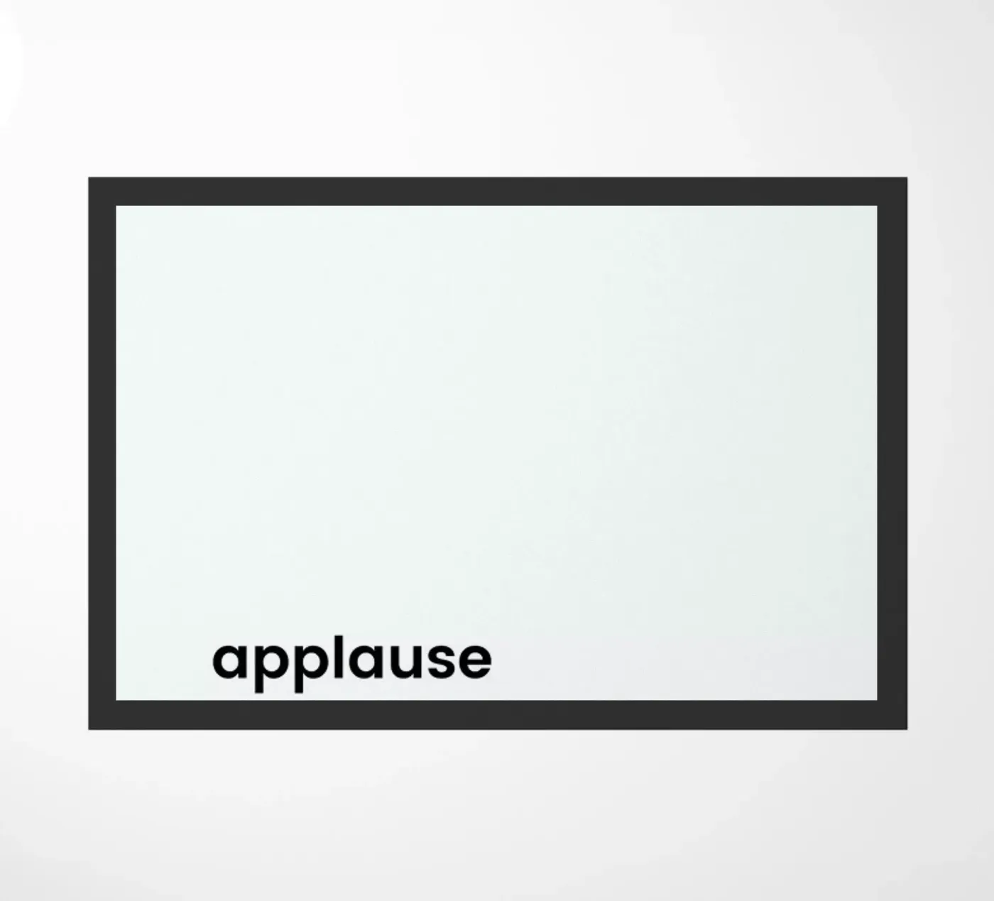 Applause Fußmatte von Studio One