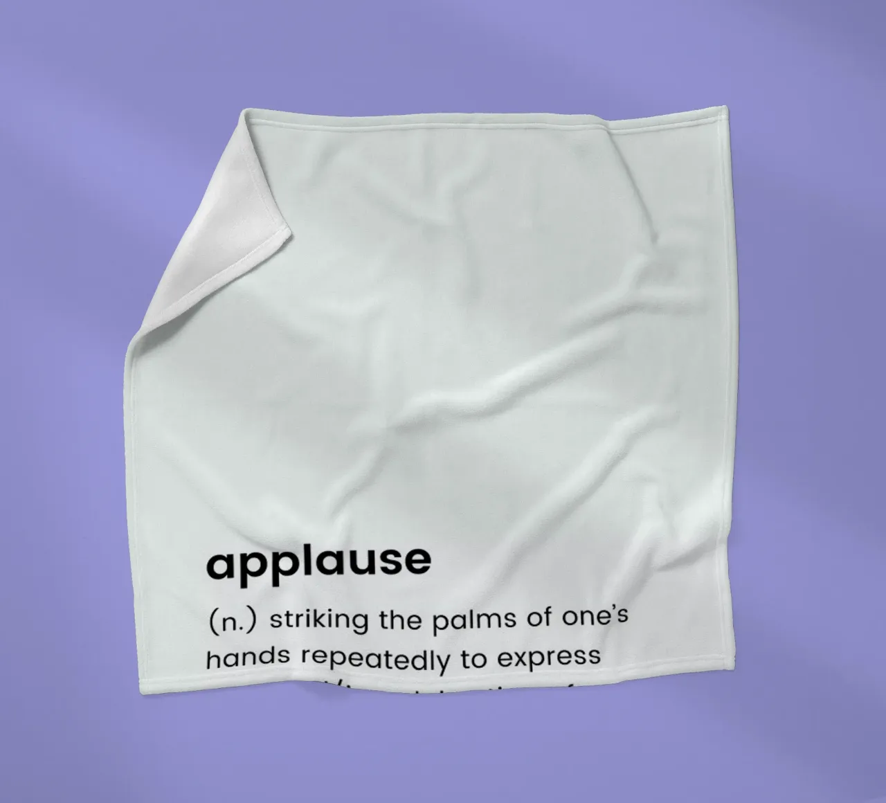 Applause Fleecedecke von Studio One