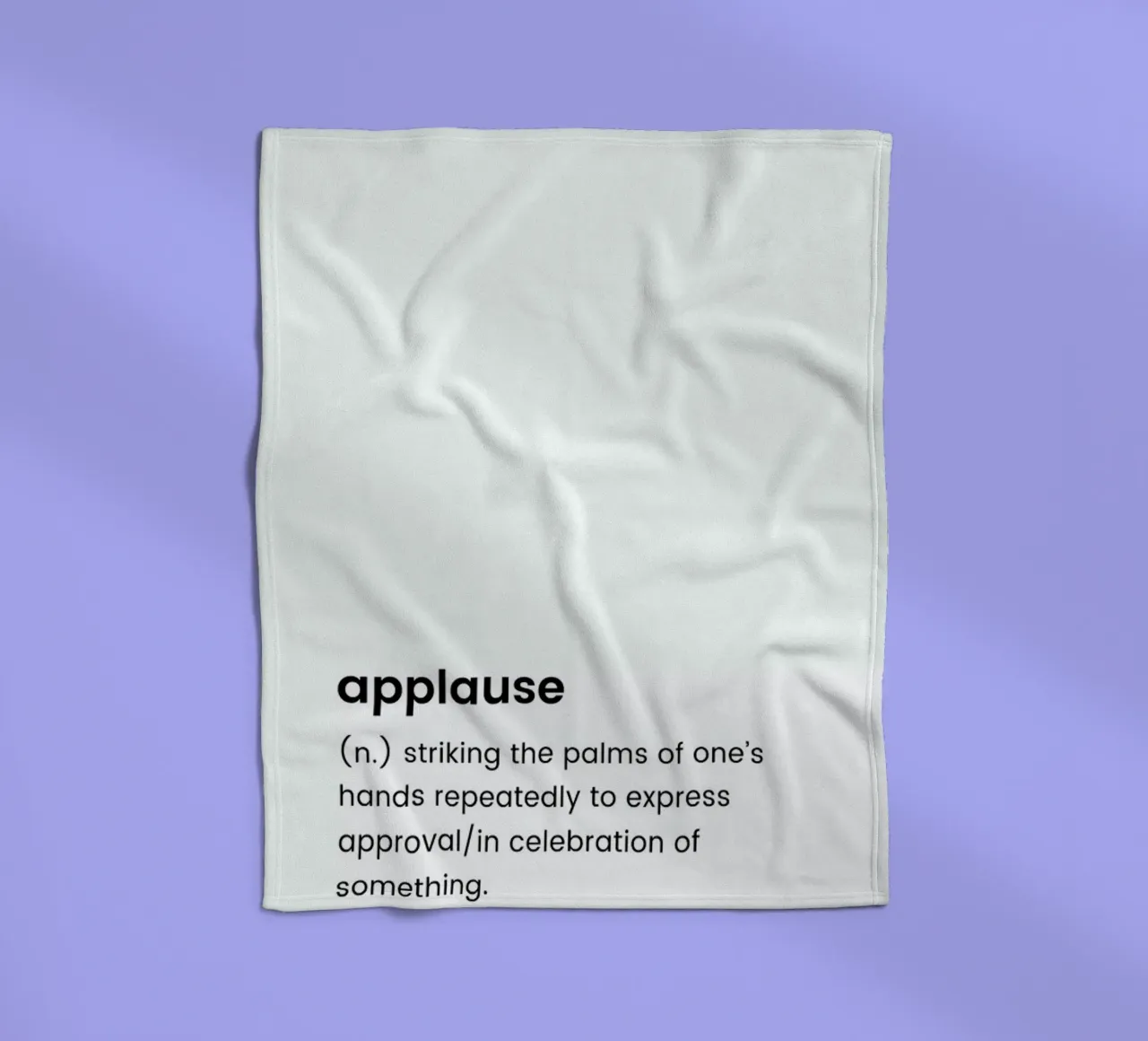 Applause Fleecedecke von Studio One