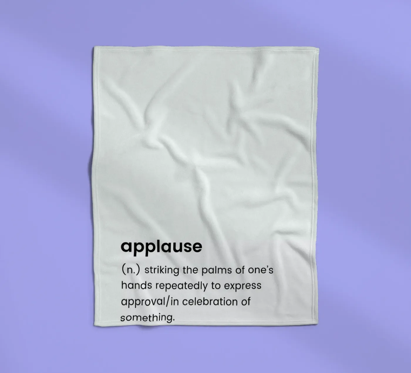 Applause Fleecedecke von Studio One