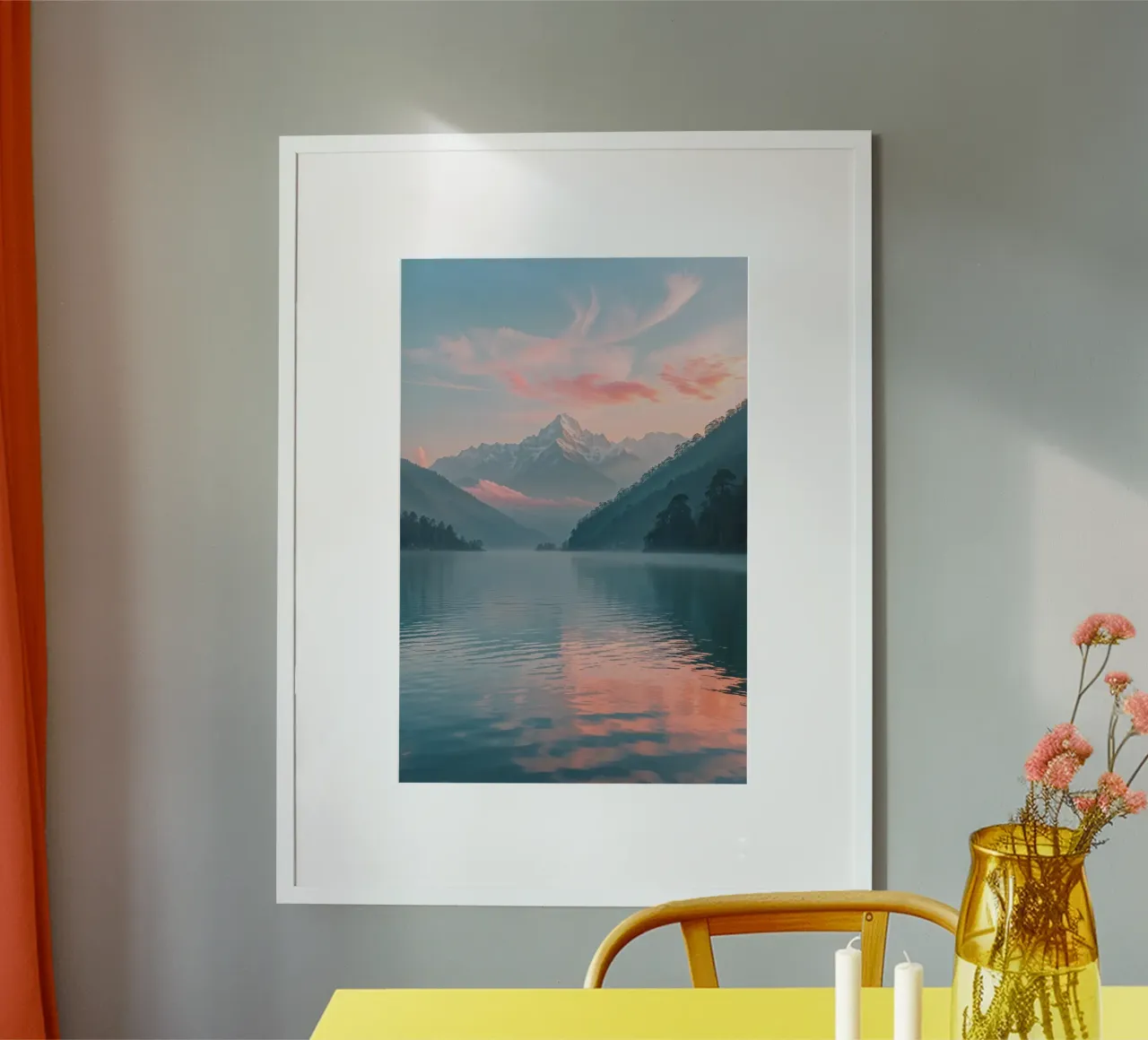 Himalayan Serenity at Sunrise poster da AlbertKlee