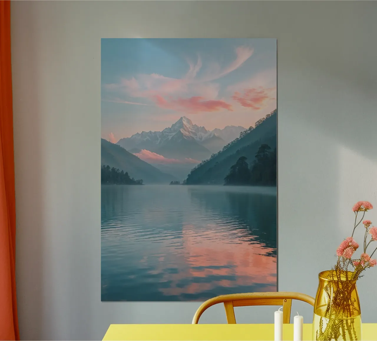 Himalayan Serenity at Sunrise poster da AlbertKlee