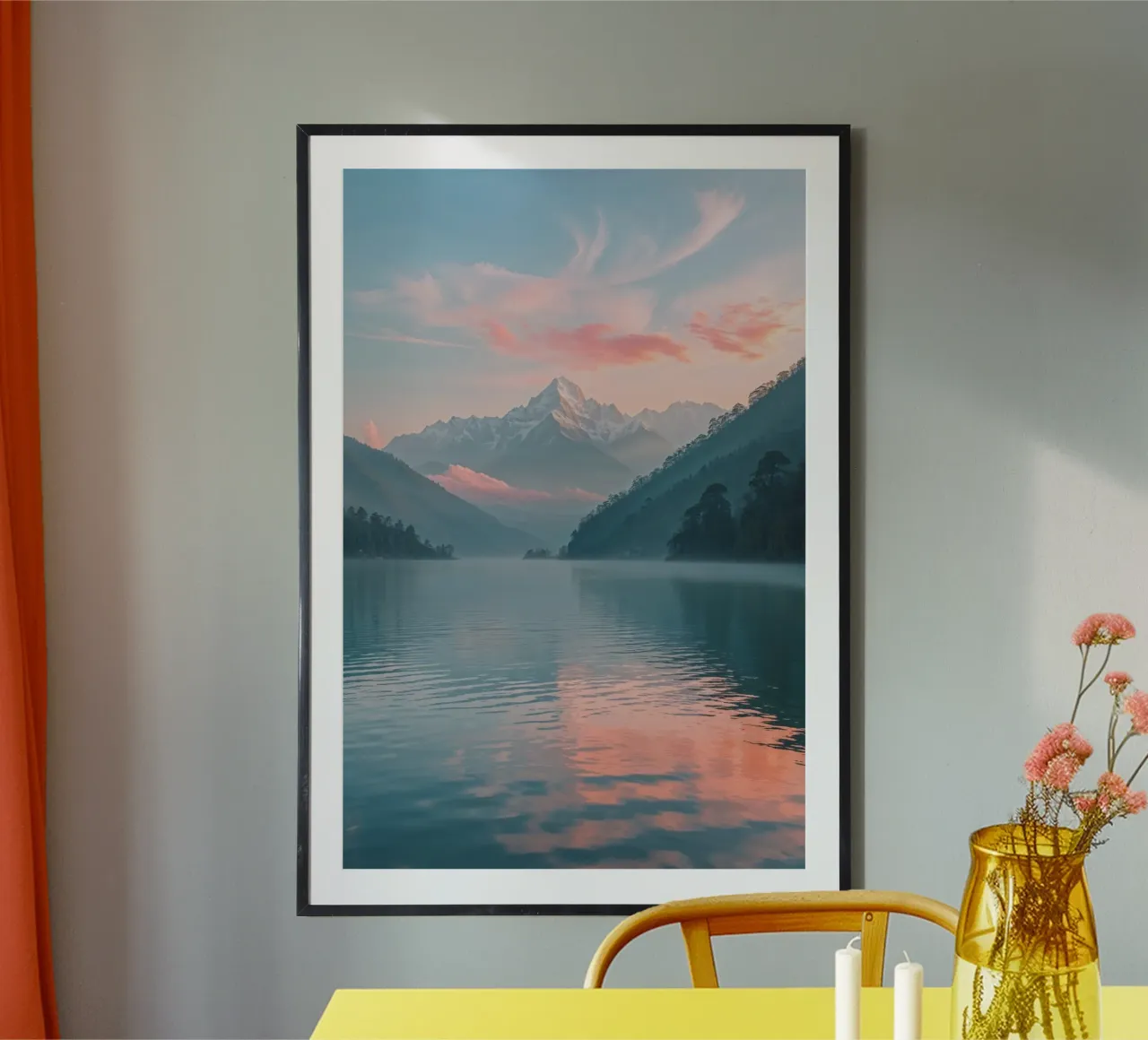 Himalayan Serenity at Sunrise poster da AlbertKlee