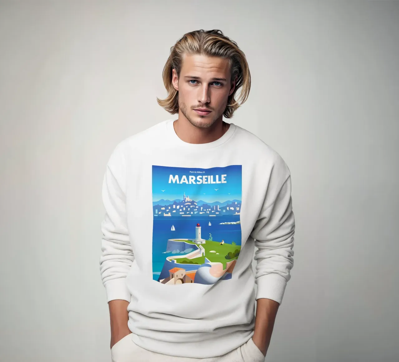 Faro di Marsiglia felpa da C.WILL