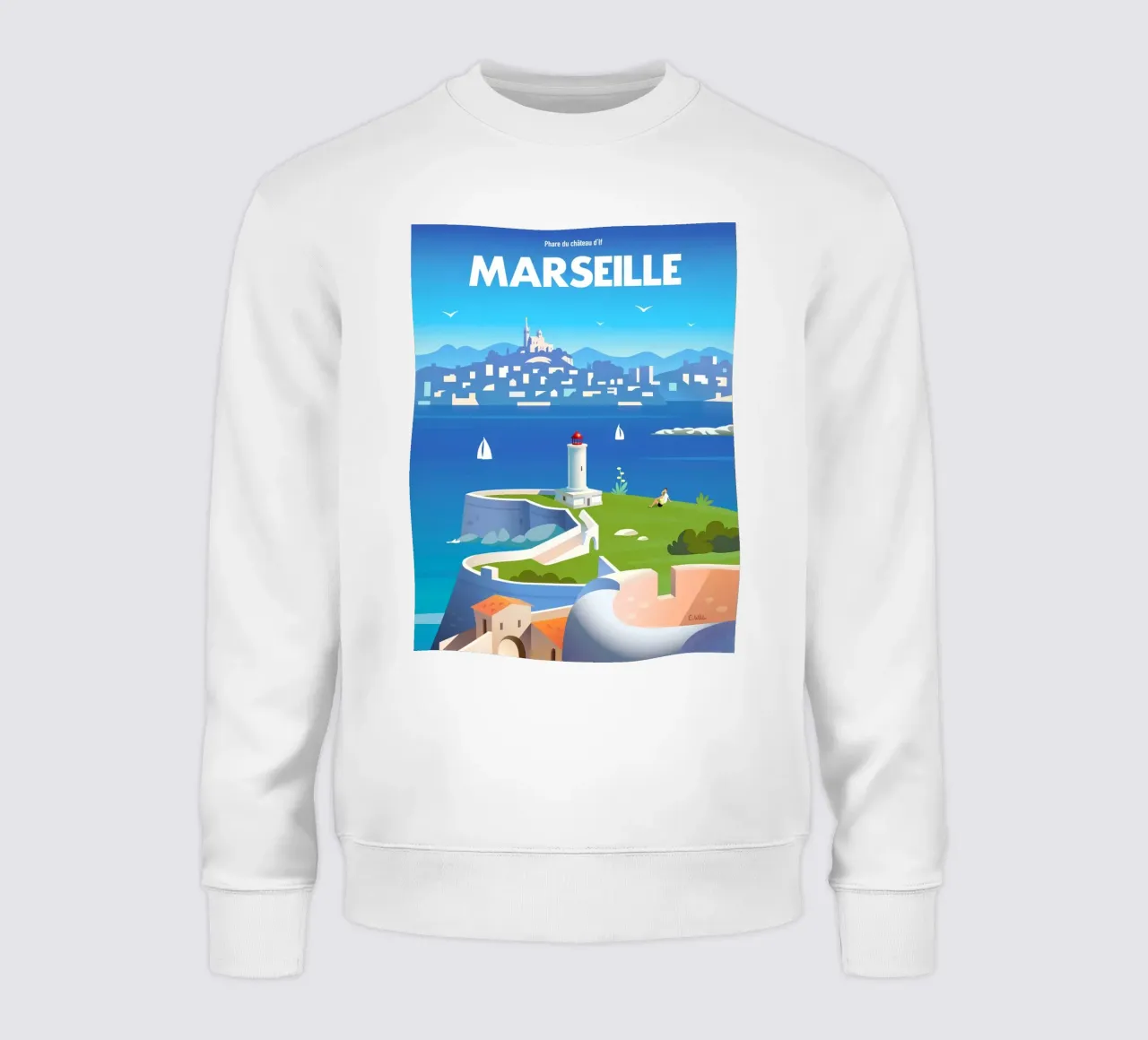 Faro di Marsiglia felpa da C.WILL