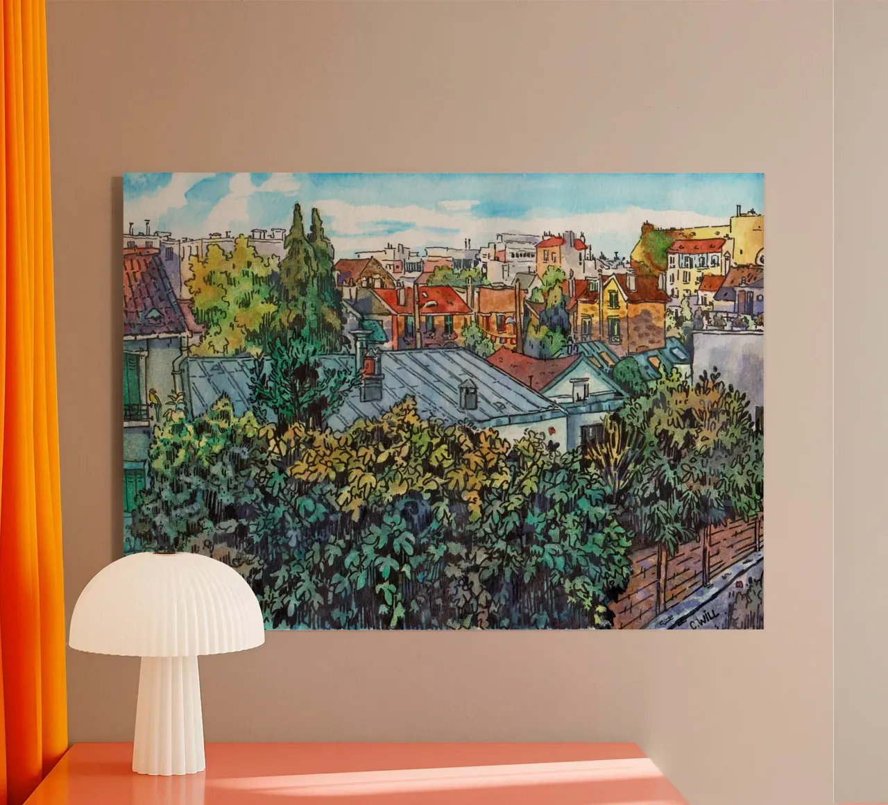 Tetti a Vanves plexiglass da C.WILL