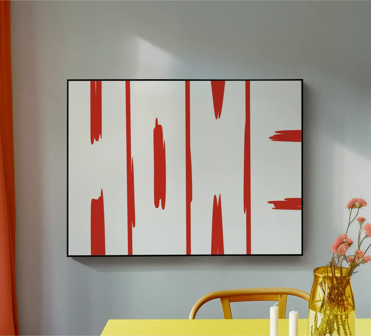 Home acrylic glass by C.WILL