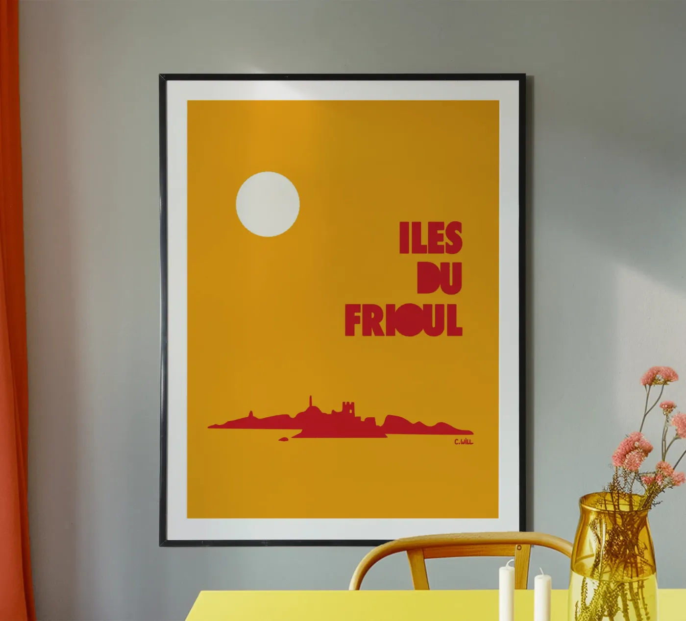 Friulese eilanden poster van C.WILL