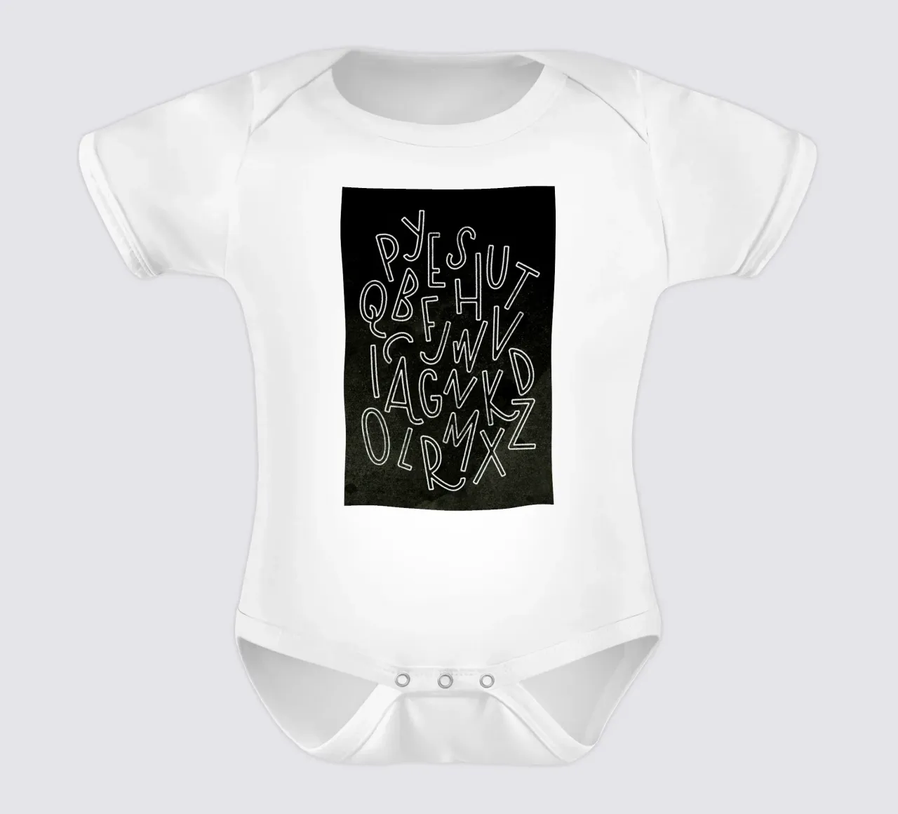 All the Letters body neonato maniche corte da Summerchamps