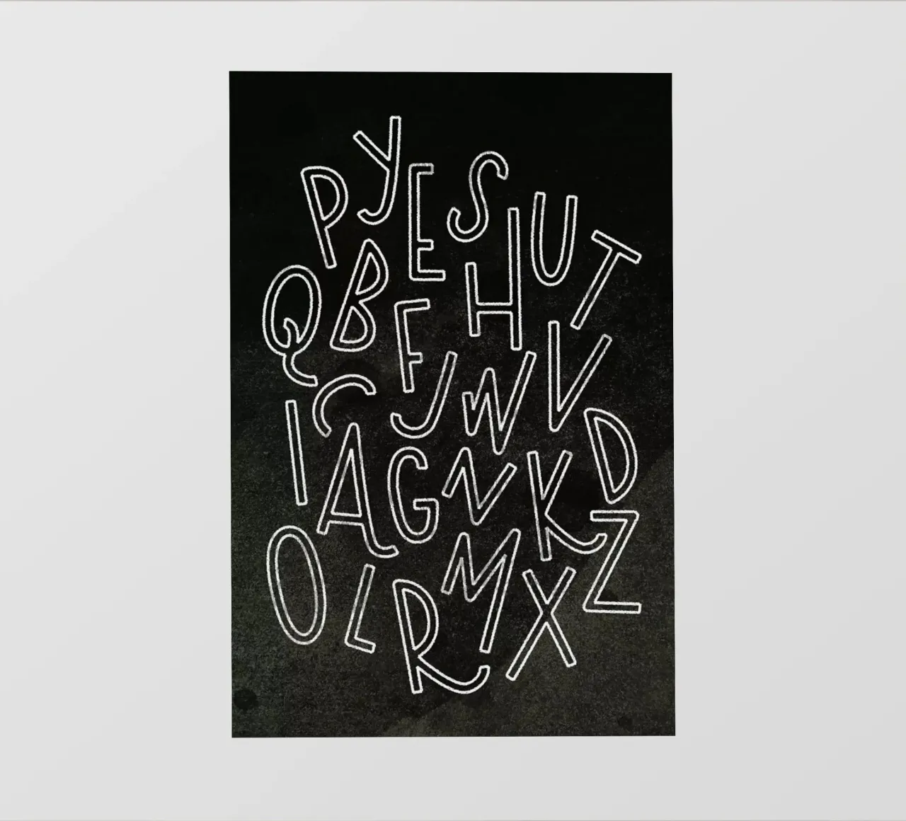 All the Letters pvc cover by Summerchamps