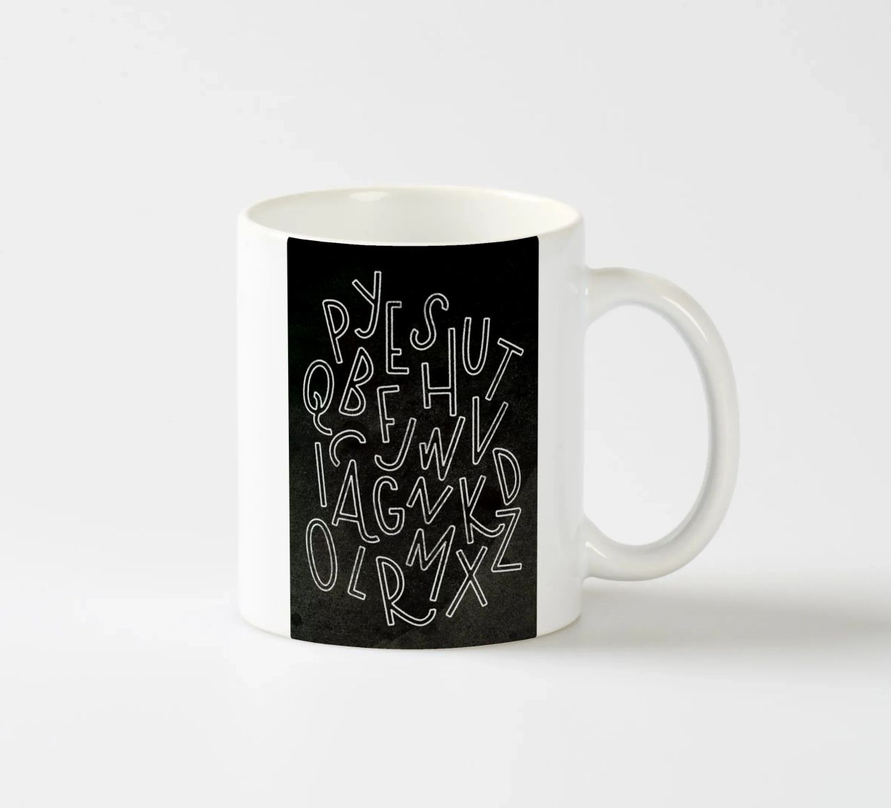 All the Letters tazza in ceramica da Summerchamps