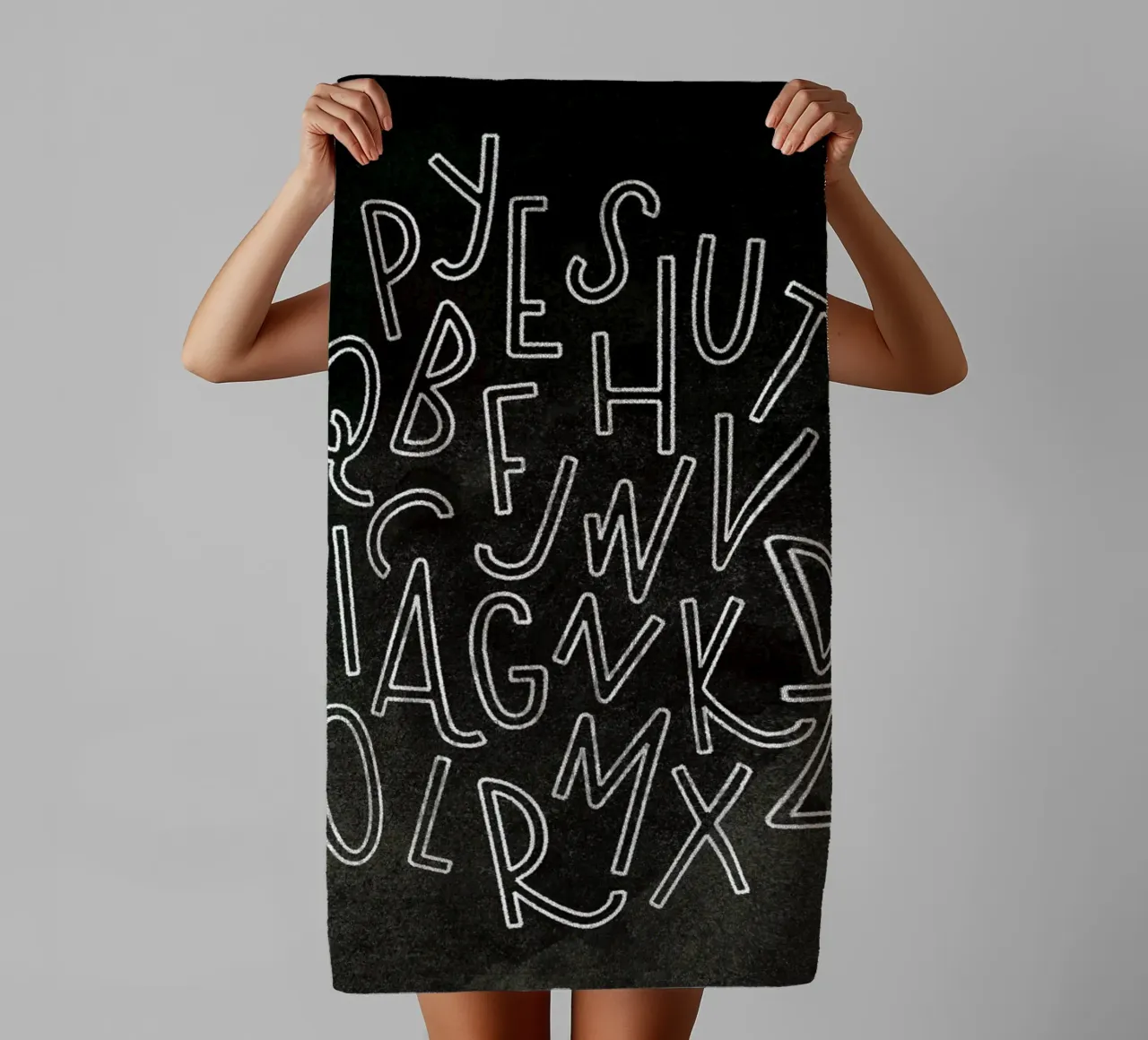All the Letters asciugamano da bagno da Summerchamps