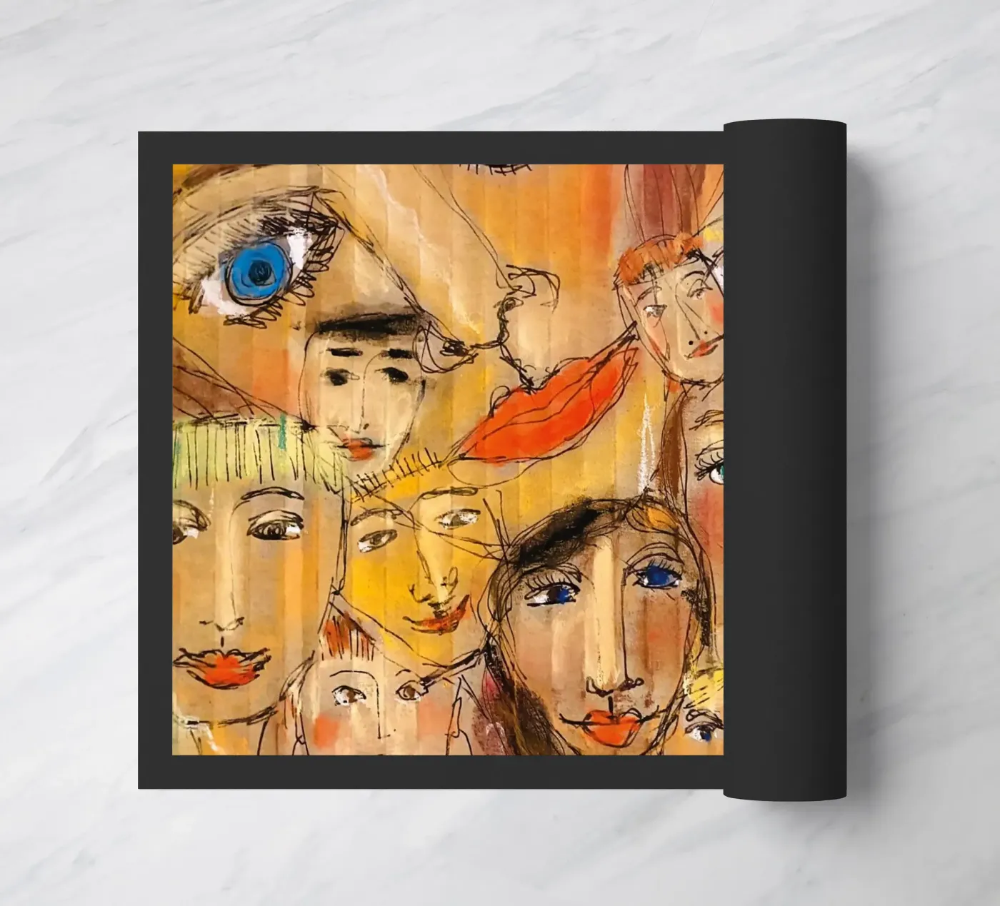 People doormat by MissVeroonica