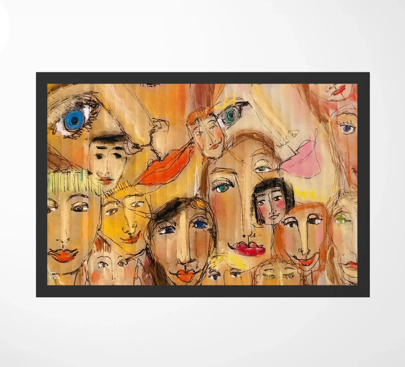 People doormat by MissVeroonica