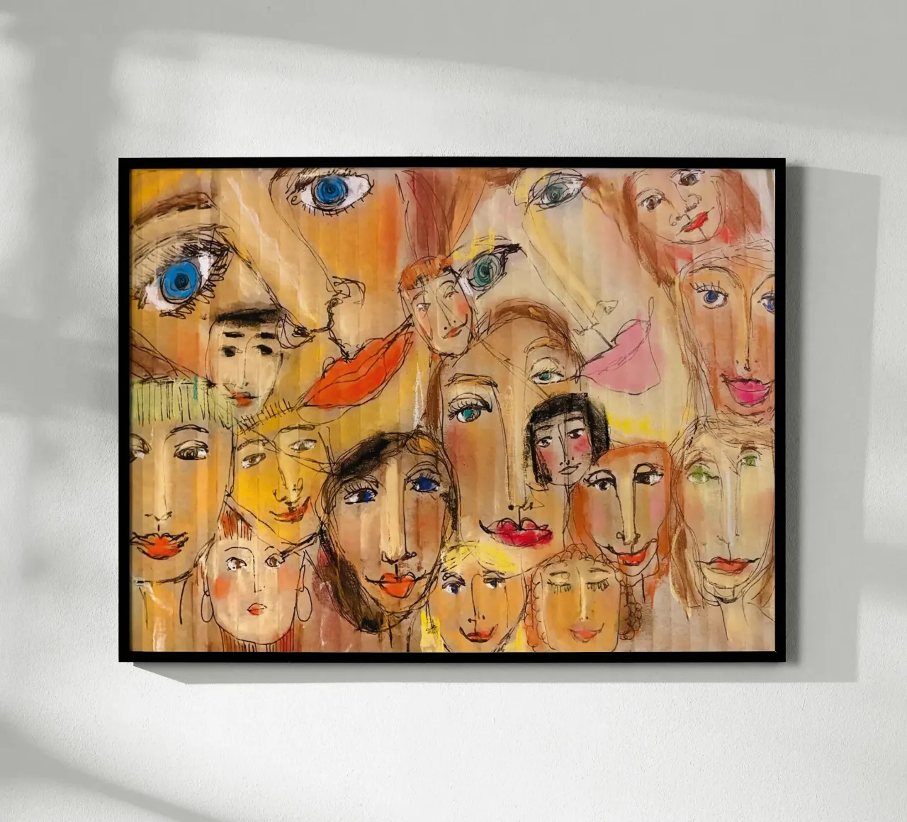 People poster avec cadre en plastique de MissVeroonica