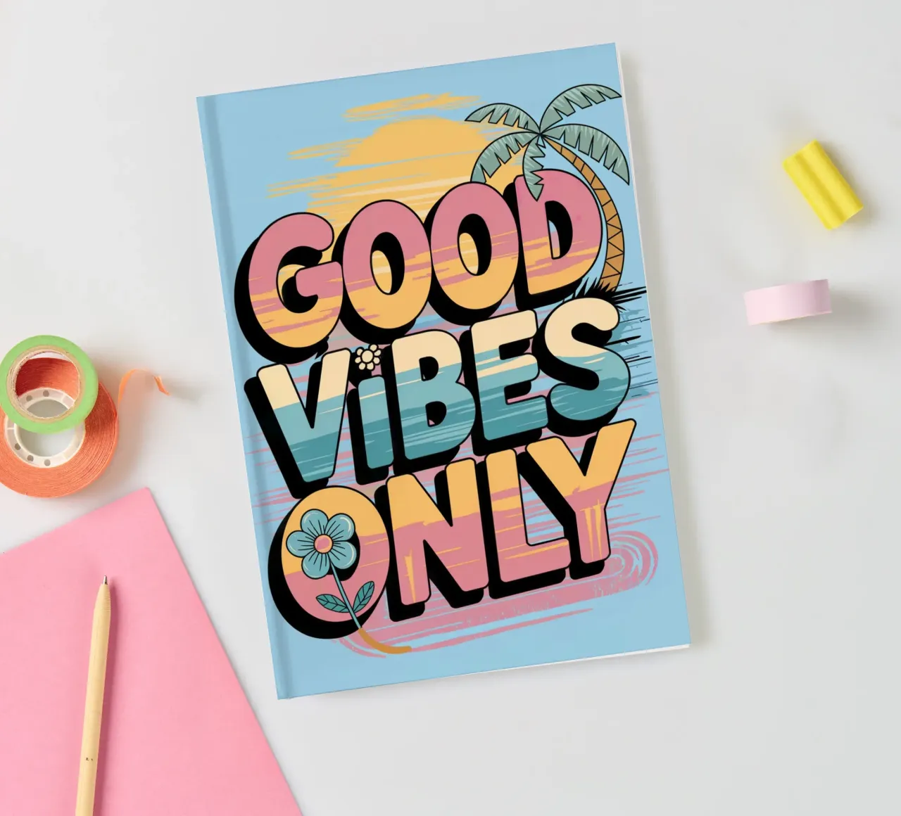 Good Vibes Only notebook by logic