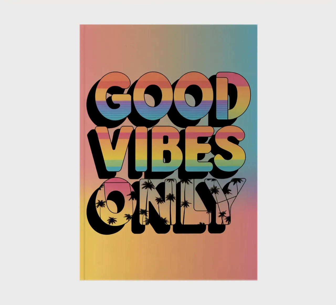 Nur gute Vibes Notizbuch von logic