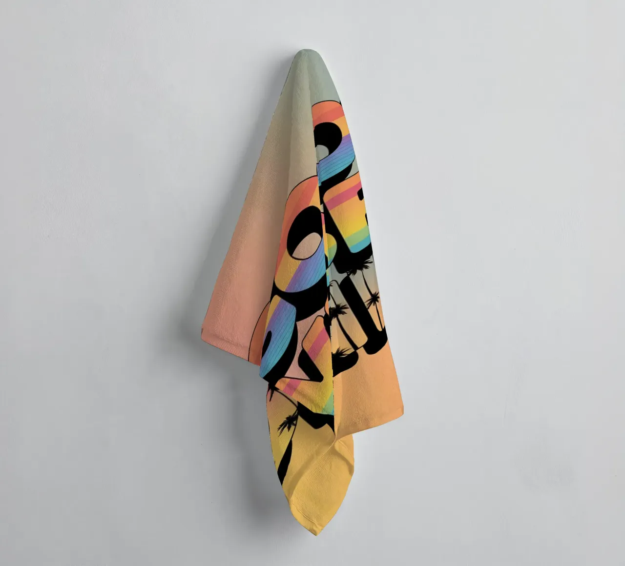 Good Vibes Only towel by logic