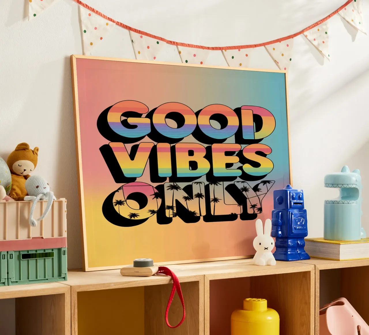 Good Vibes Only hahnemühle by logic