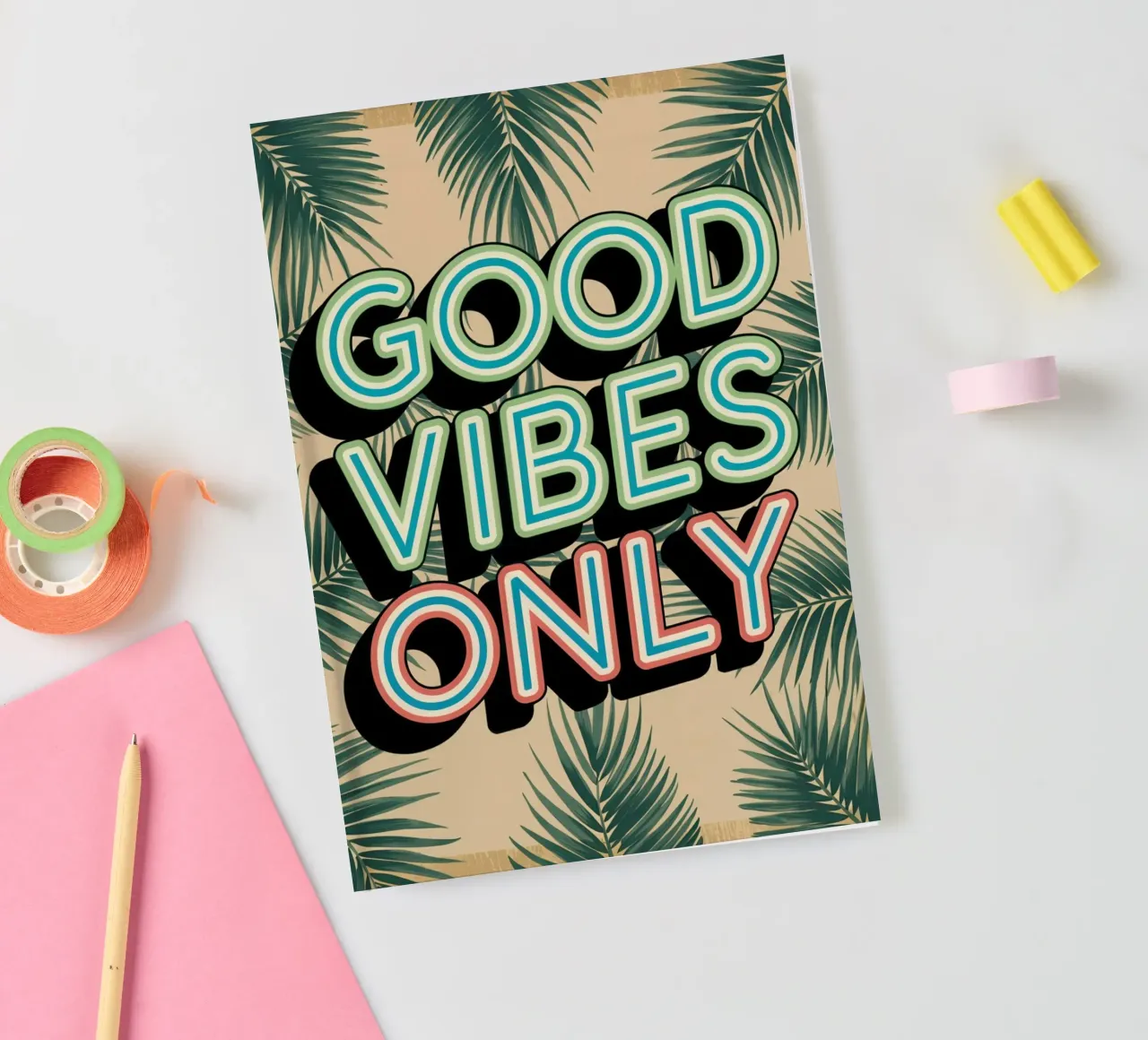 Good Vibes Only notebook by logic