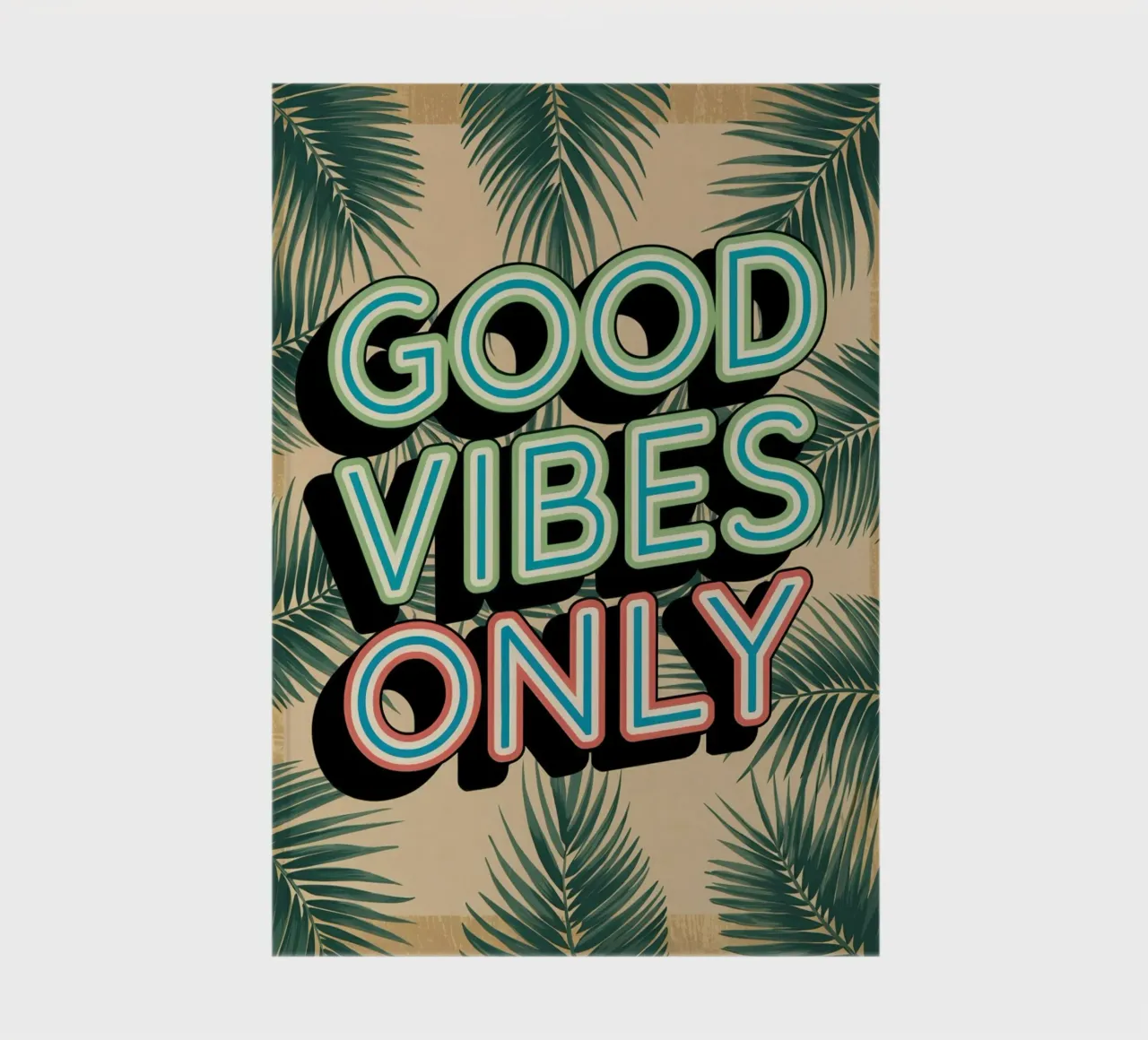 Good Vibes Only notebook by logic