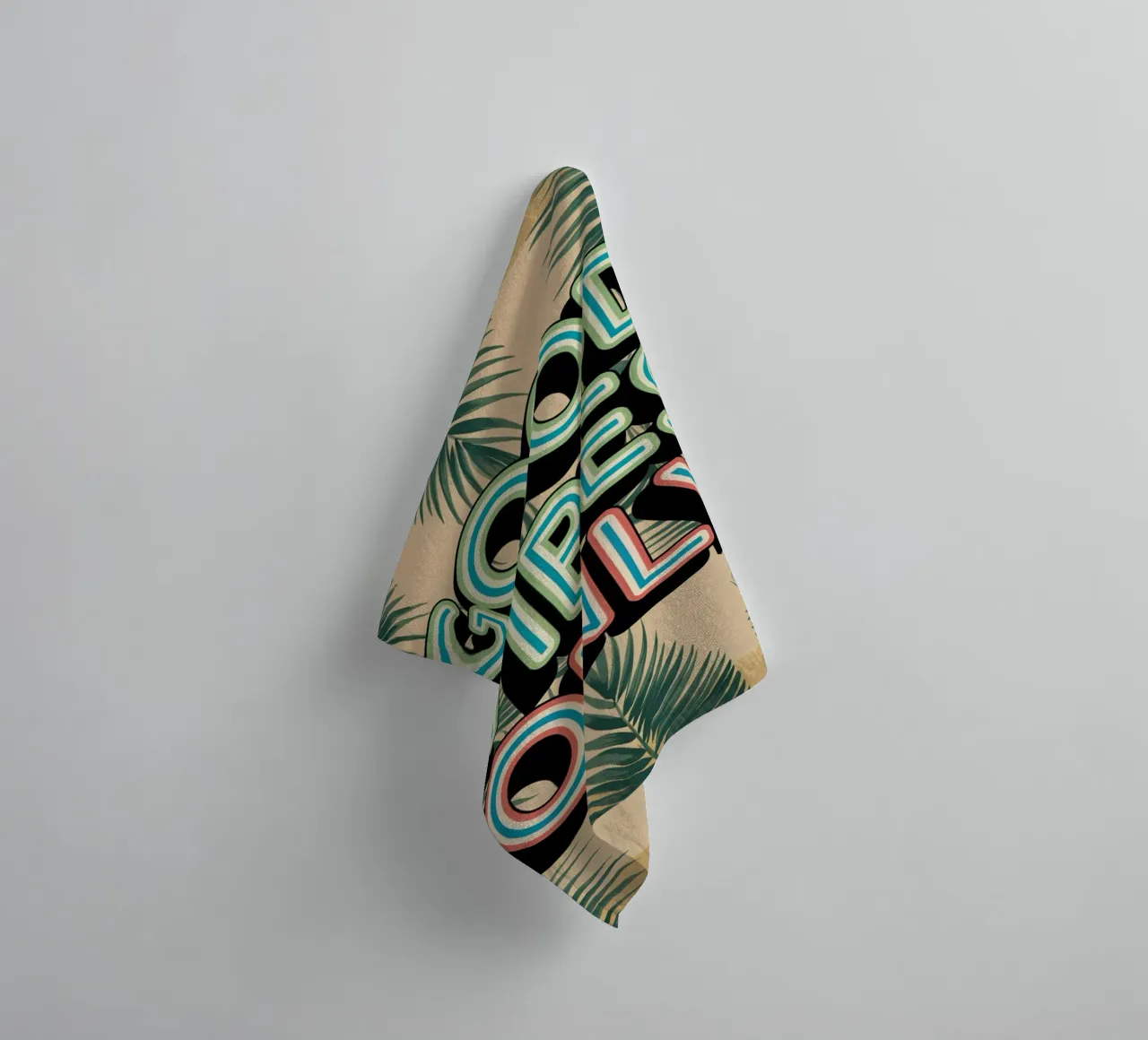 Good Vibes Only towel by logic