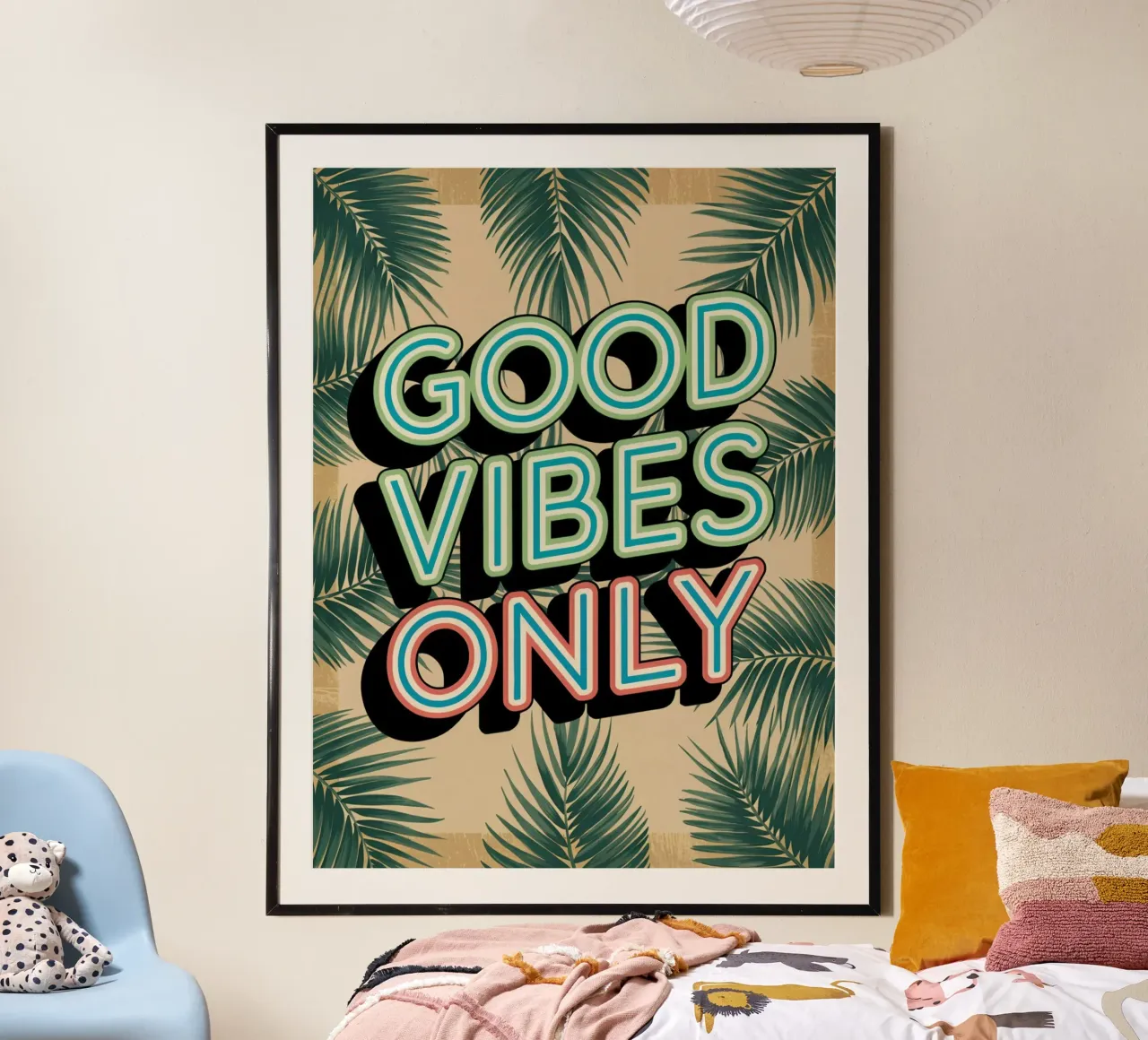 Good Vibes Only hahnemühle by logic