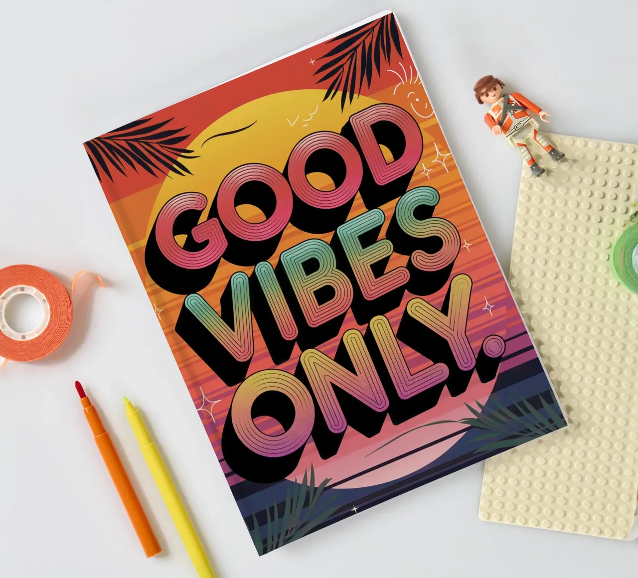Good Vibes Only notebook by logic