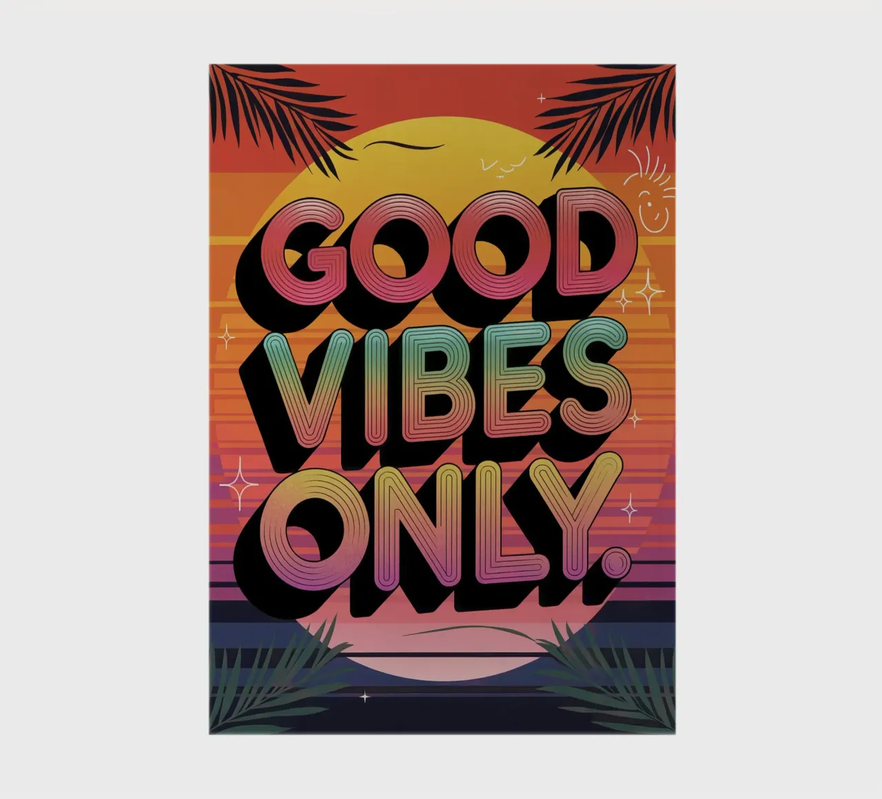 Good Vibes Only notebook by logic