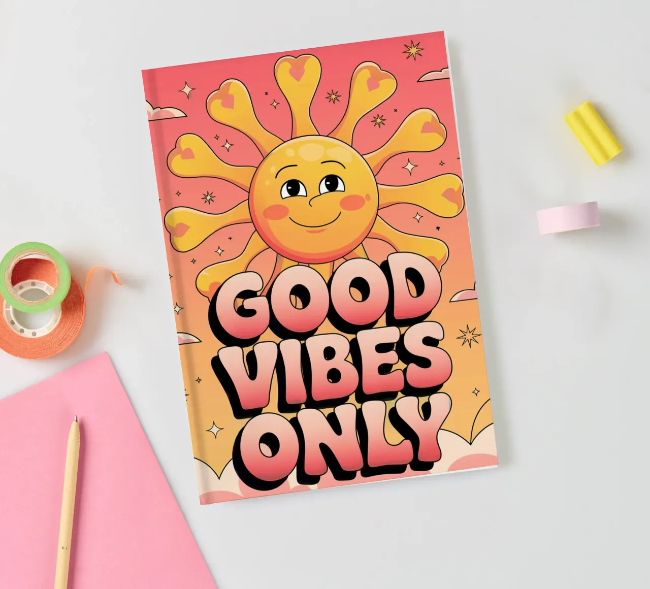 Good Vibes Only notebook by logic