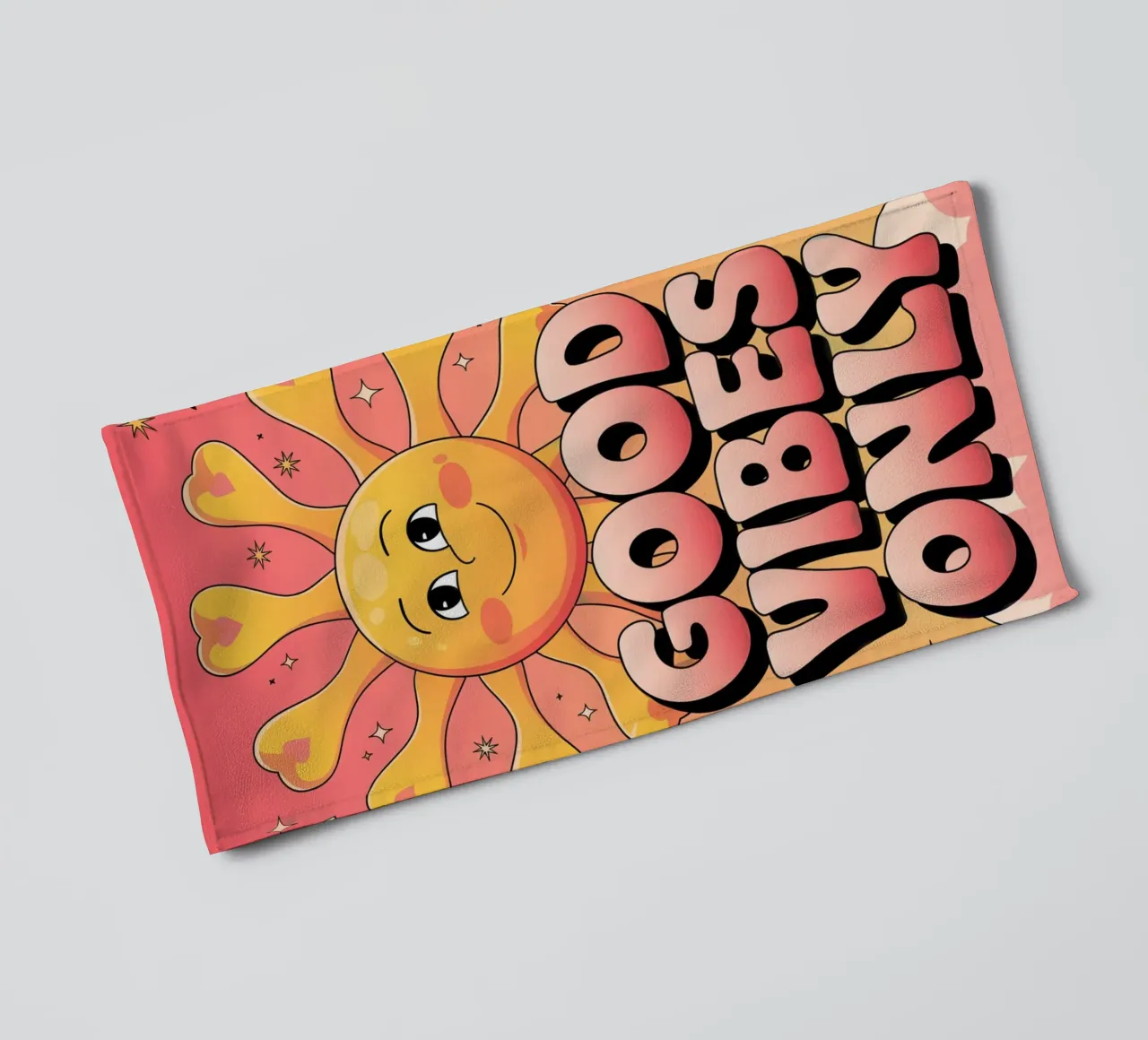 Good Vibes Only towel by logic