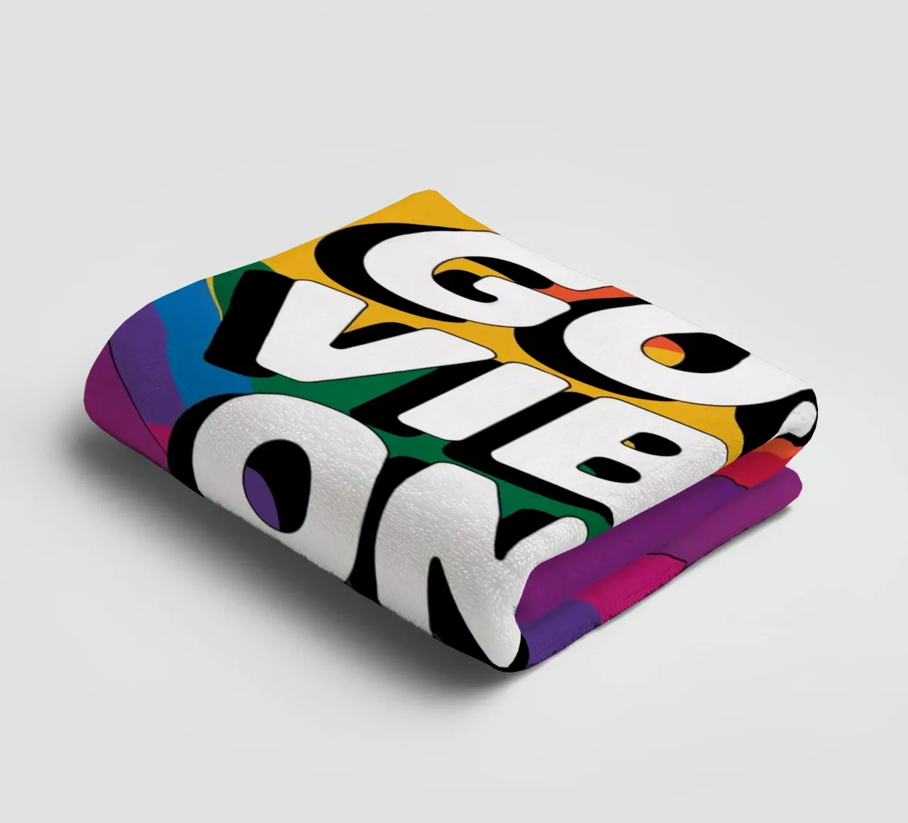 Good Vibes Only towel by logic