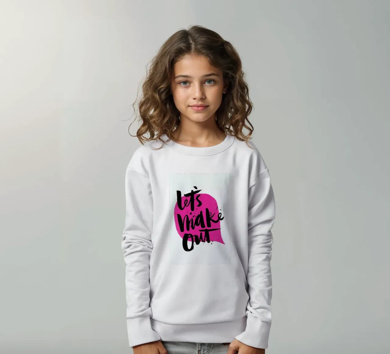 Let's Make Out felpa bambino da Matthew Taylor Wilson