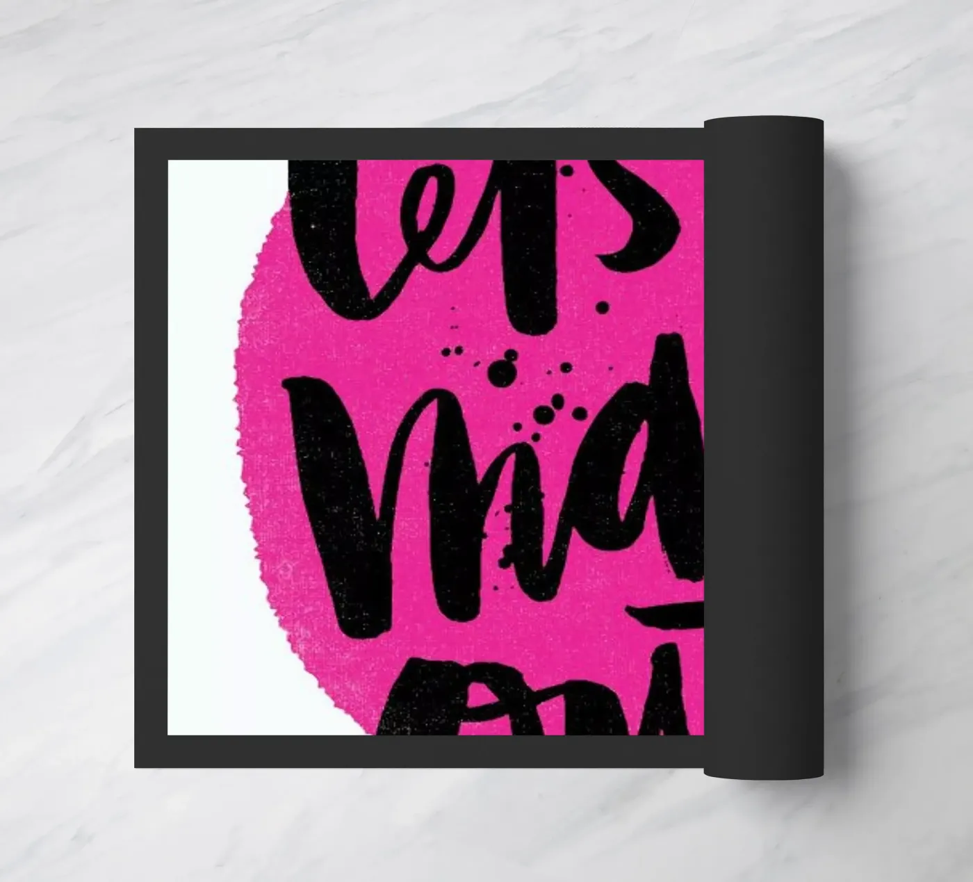 Let's Make Out doormat by Matthew Taylor Wilson