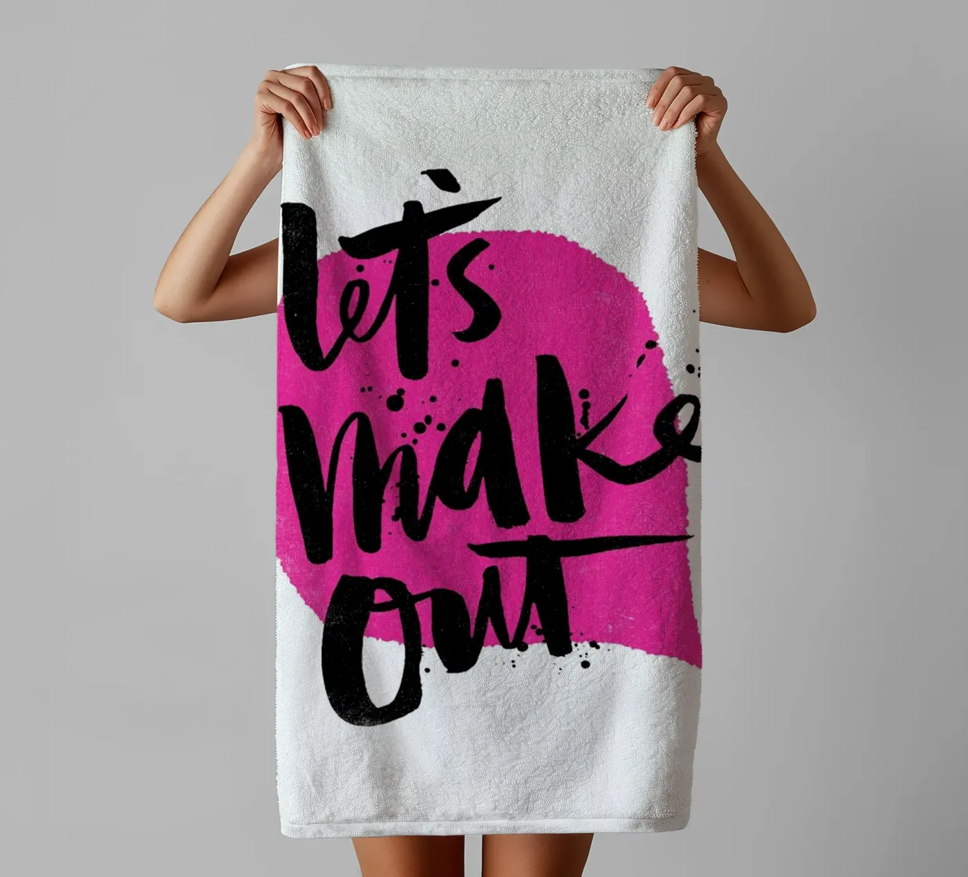 Let's Make Out badhanddoek van Matthew Taylor Wilson