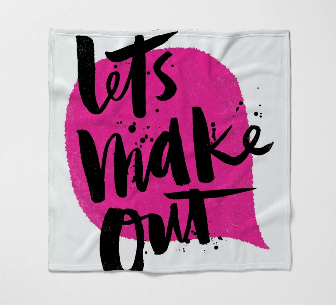 Let's Make Out Fleecedecke von Matthew Taylor Wilson