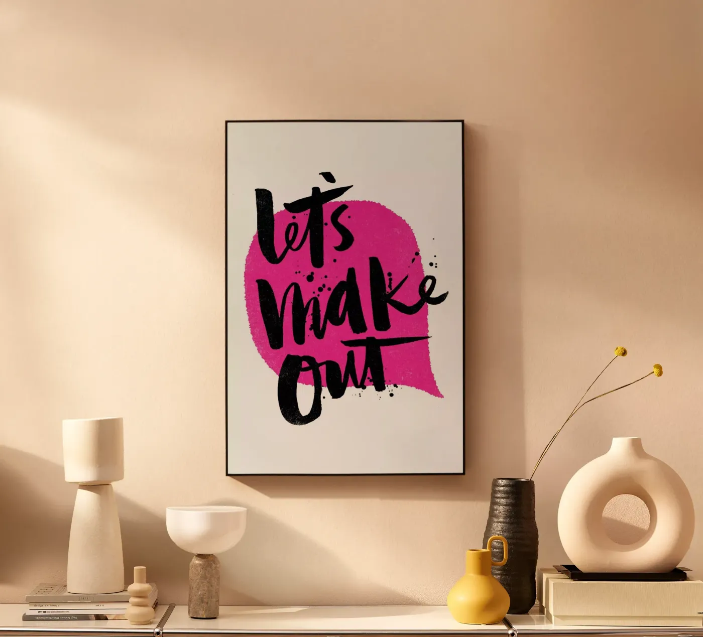 Let's Make Out plexiglass da Matthew Taylor Wilson